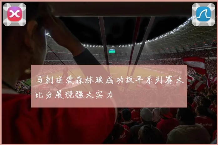 马刺逆袭森林狼成功扳平系列赛大比分展现强大实力